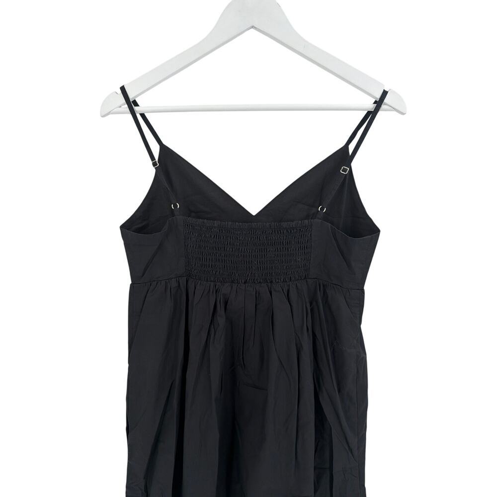 Quince Women's Black 100% Organic Cotton Sleeveless Maxi Dress Size XS - Picture 8 of 12